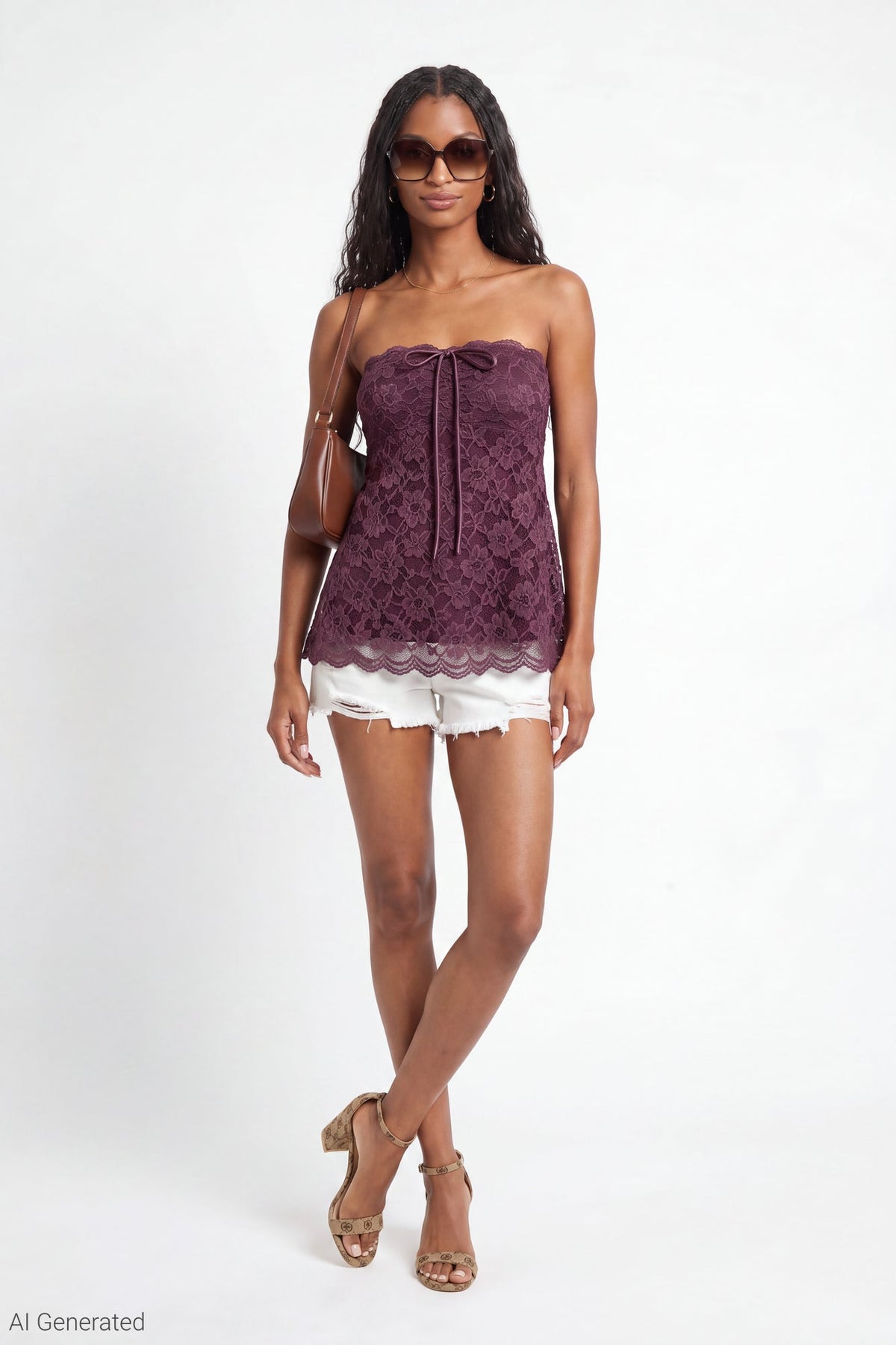Lace Tube Top