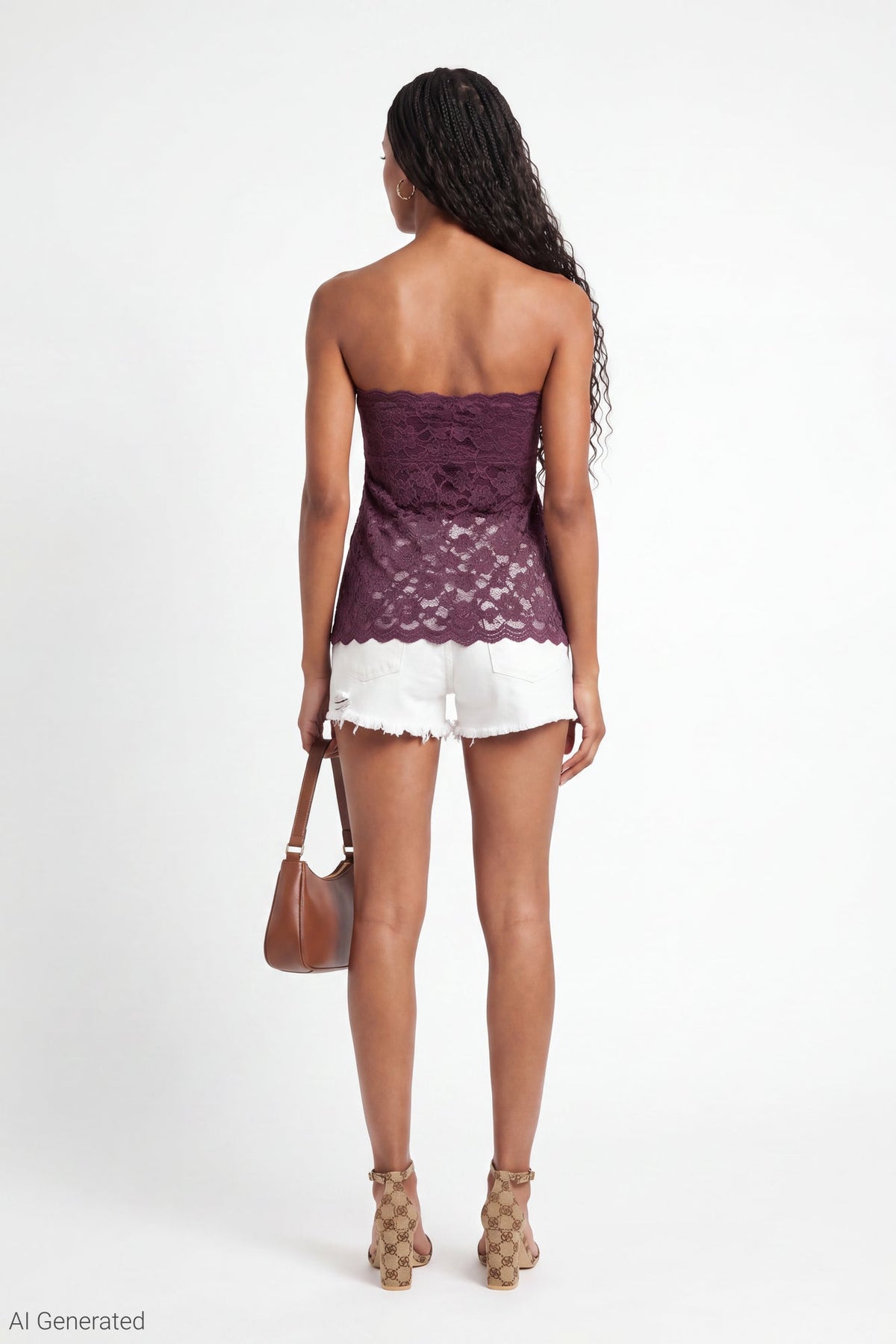 Lace Tube Top