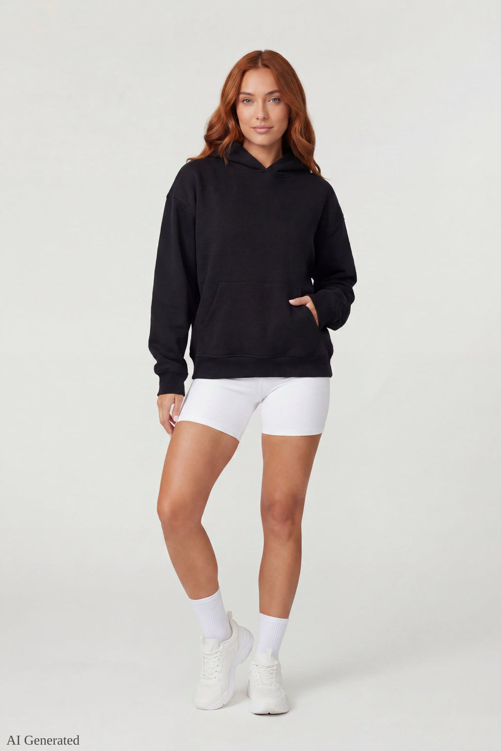Oversized Fleece Angel Wing Hoodie