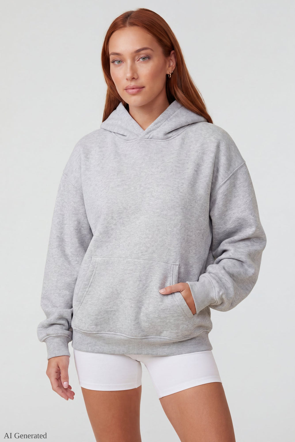 Oversized Fleece Angel Wing Hoodie