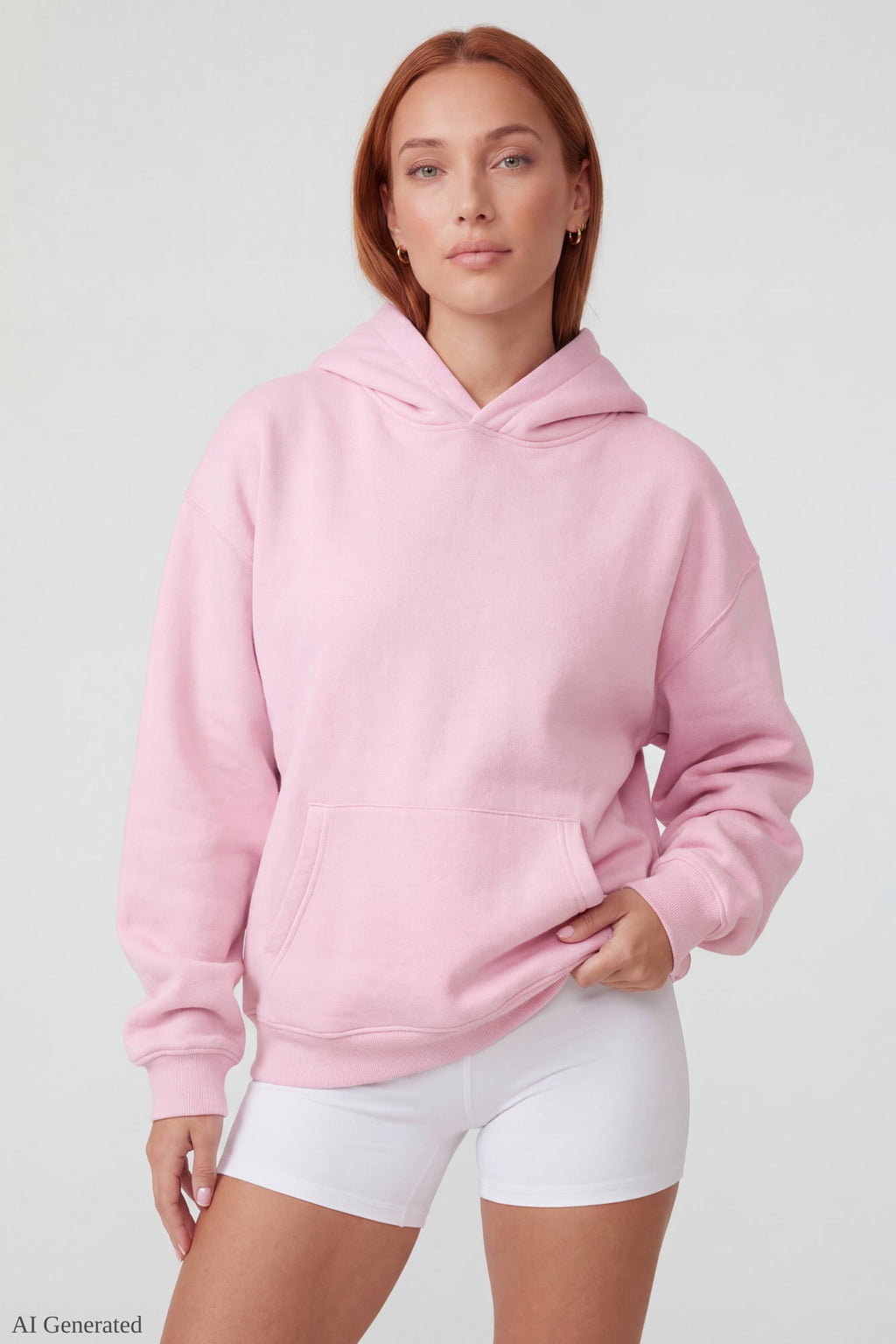 Oversized Fleece Angel Wing Hoodie