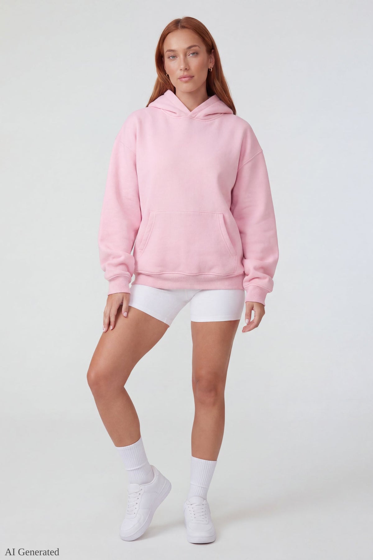 Oversized Fleece Angel Wing Hoodie