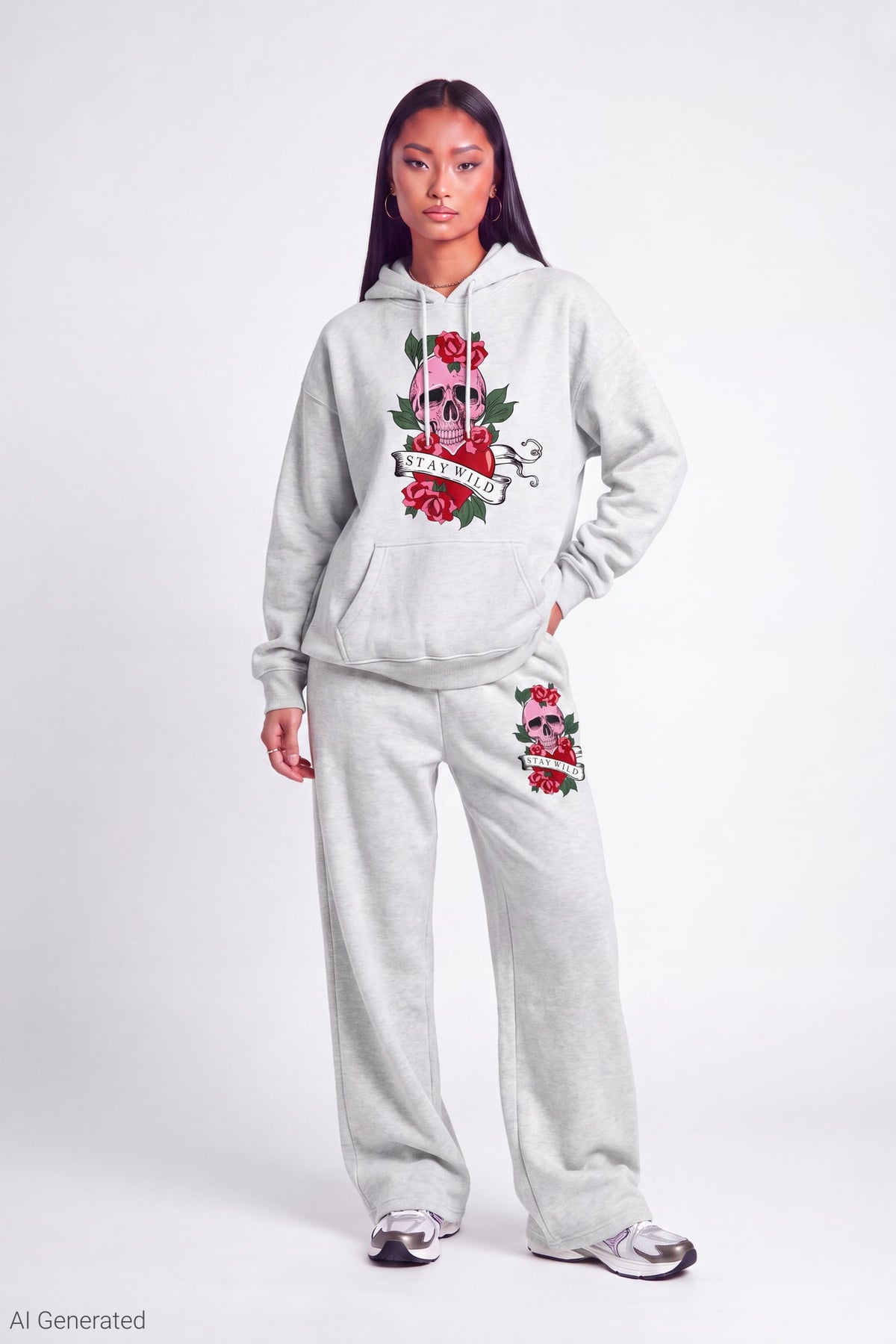 Luxe Fleece Graphic Hoodie