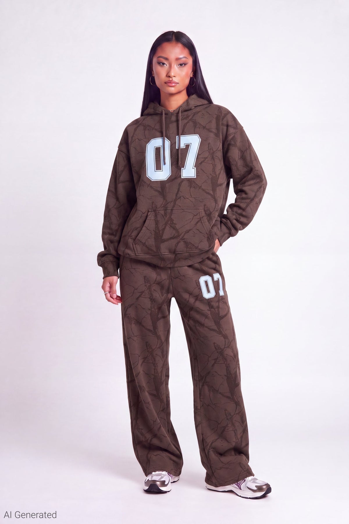Luxe Fleece Graphic Hoodie