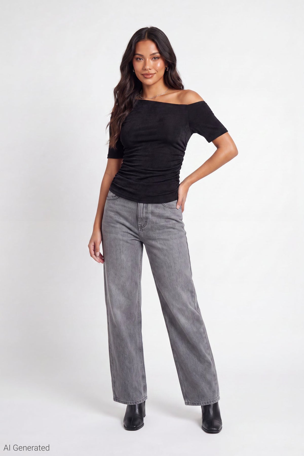 Slinky Off Shoulder Top