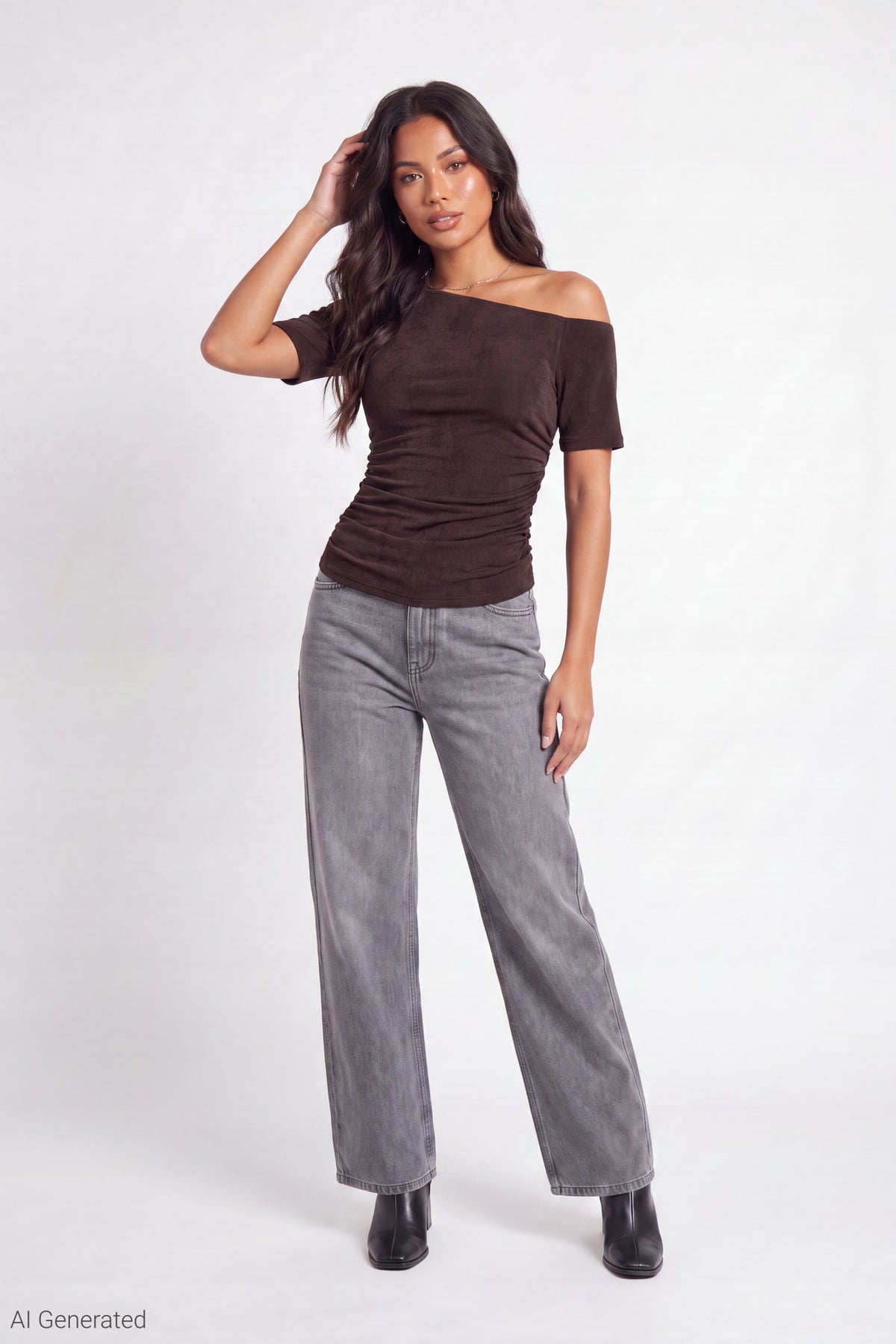 Slinky Off Shoulder Top
