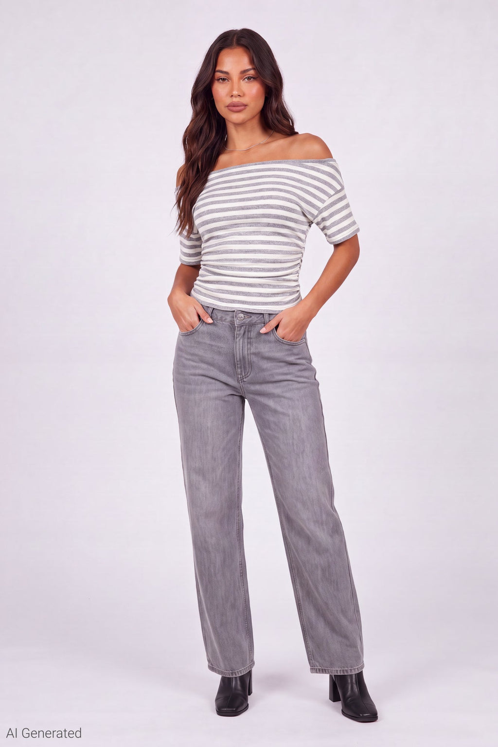 Slinky Off Shoulder Top