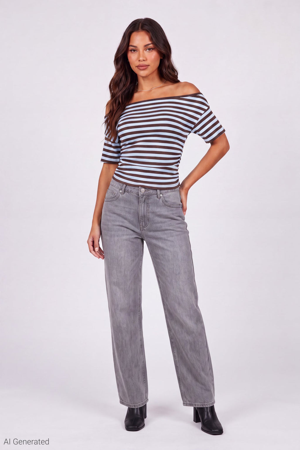 Slinky Off Shoulder Top