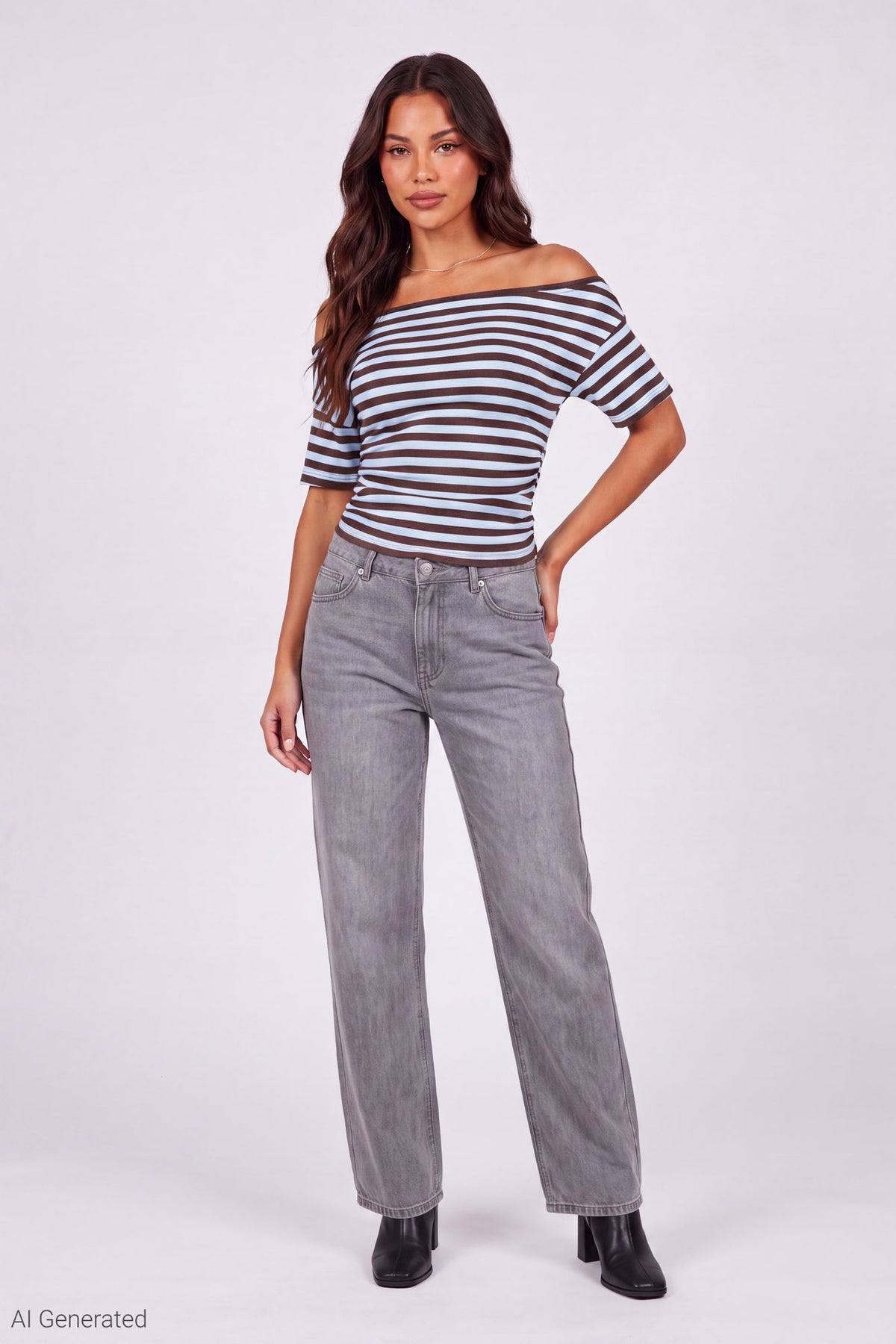 Slinky Off Shoulder Top