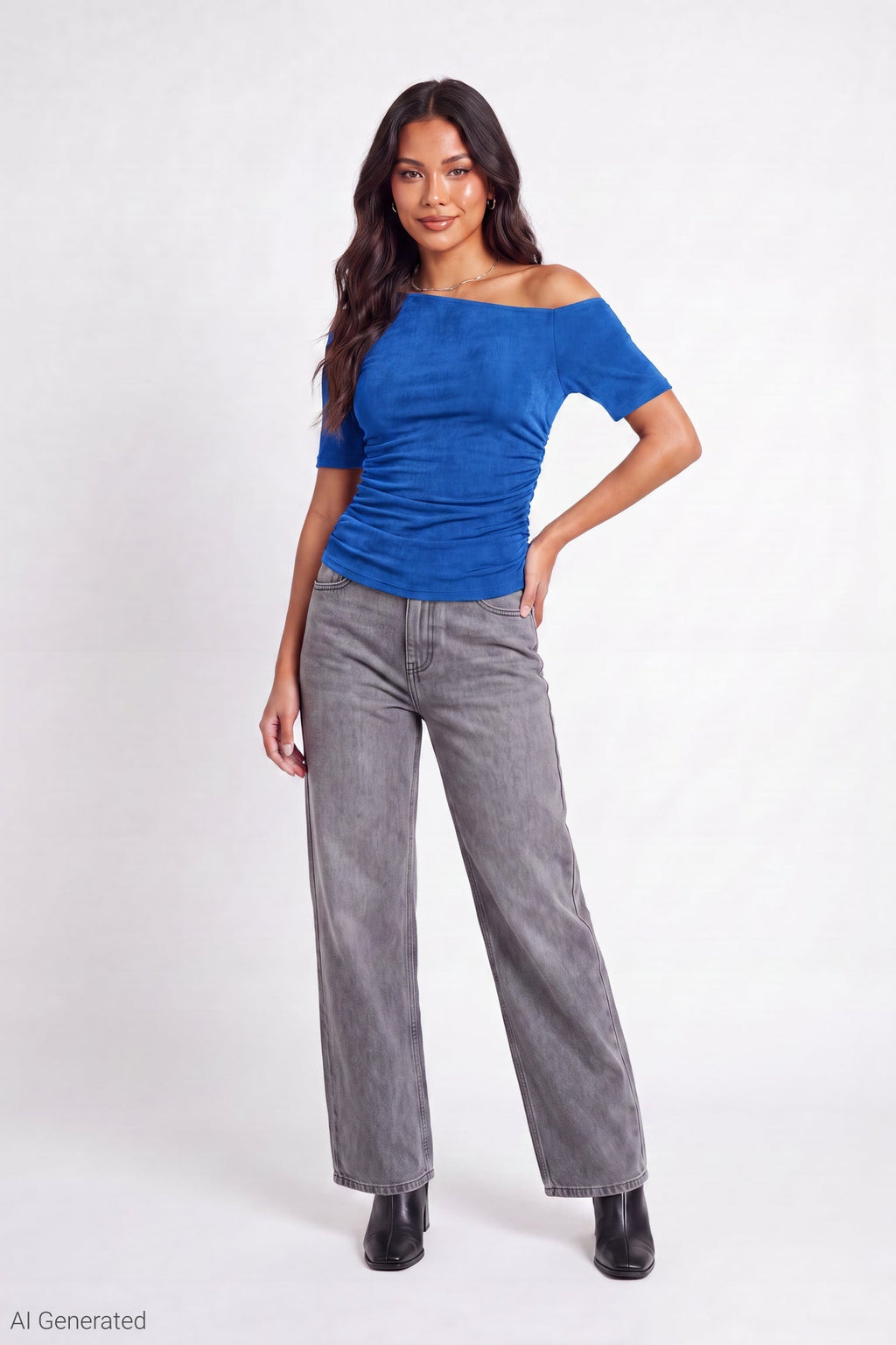 Slinky Off Shoulder Top