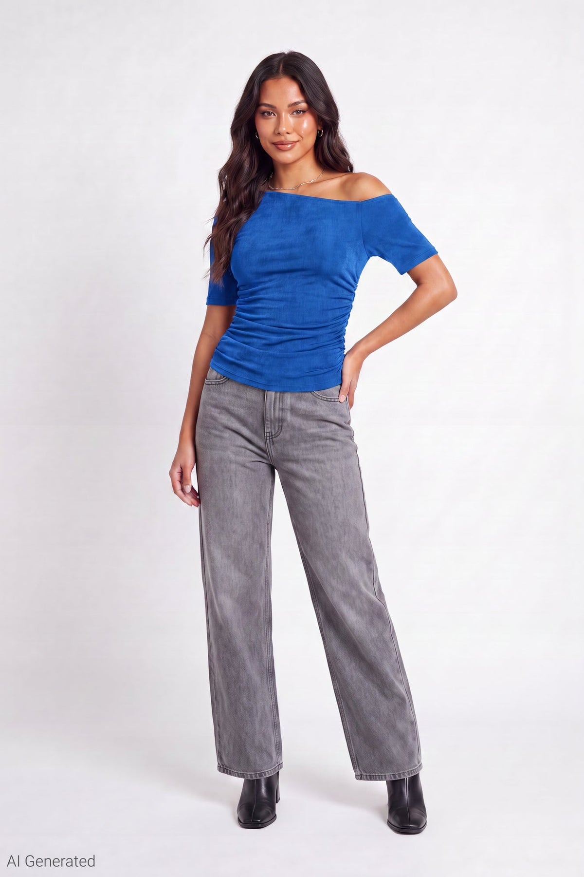 Slinky Off Shoulder Top