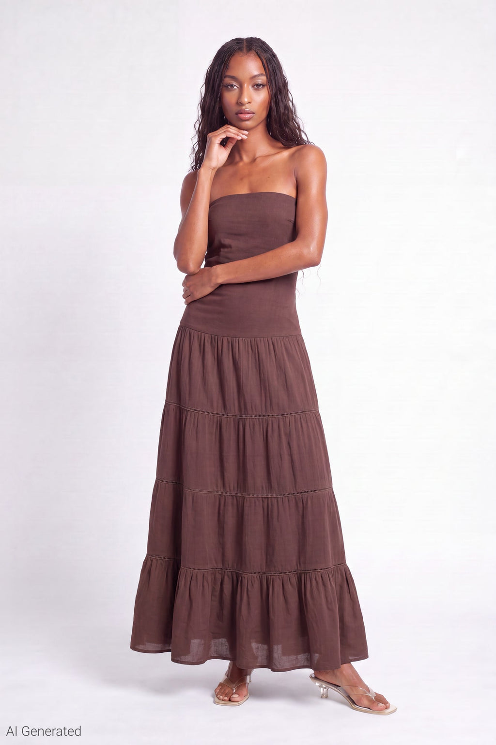 Multiway Maxi Dress Foldover Skirt