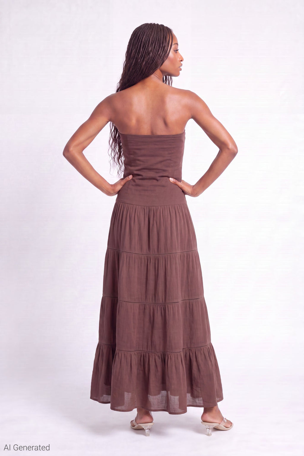 Multiway Maxi Dress Foldover Skirt