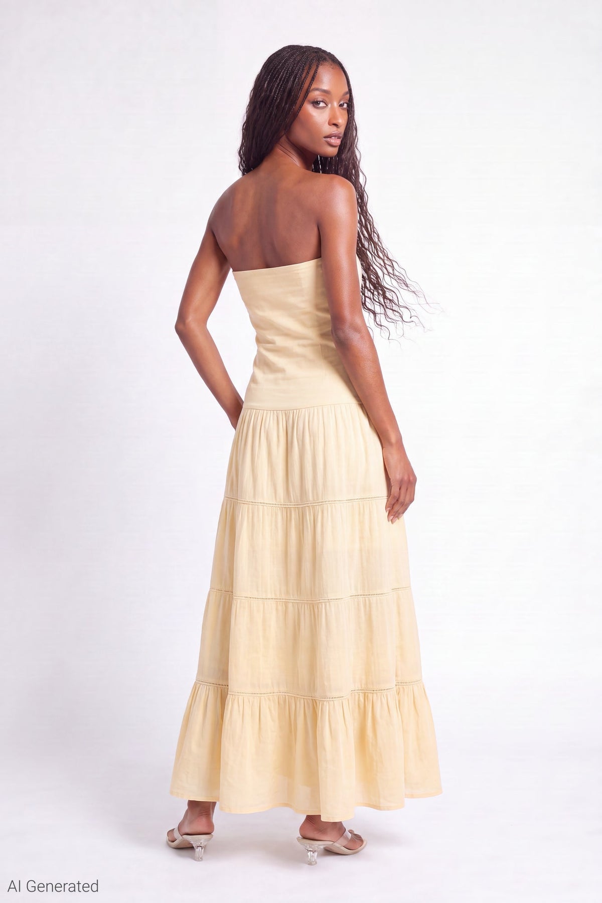 Multiway Maxi Dress Foldover Skirt