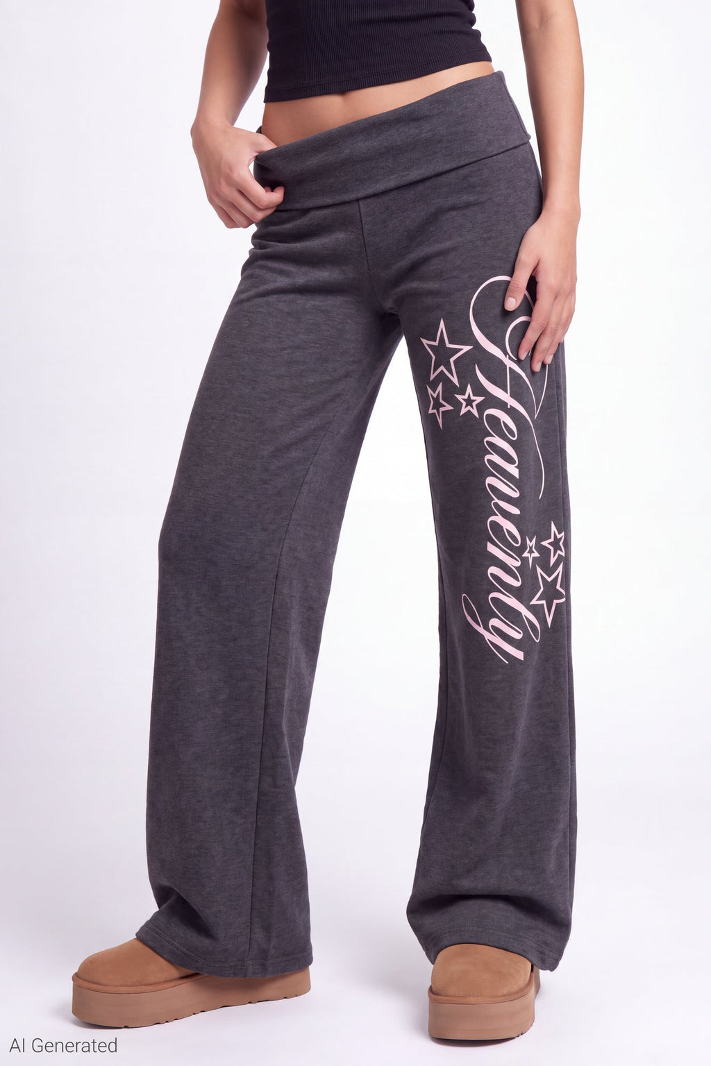 Foldover Waist Pant