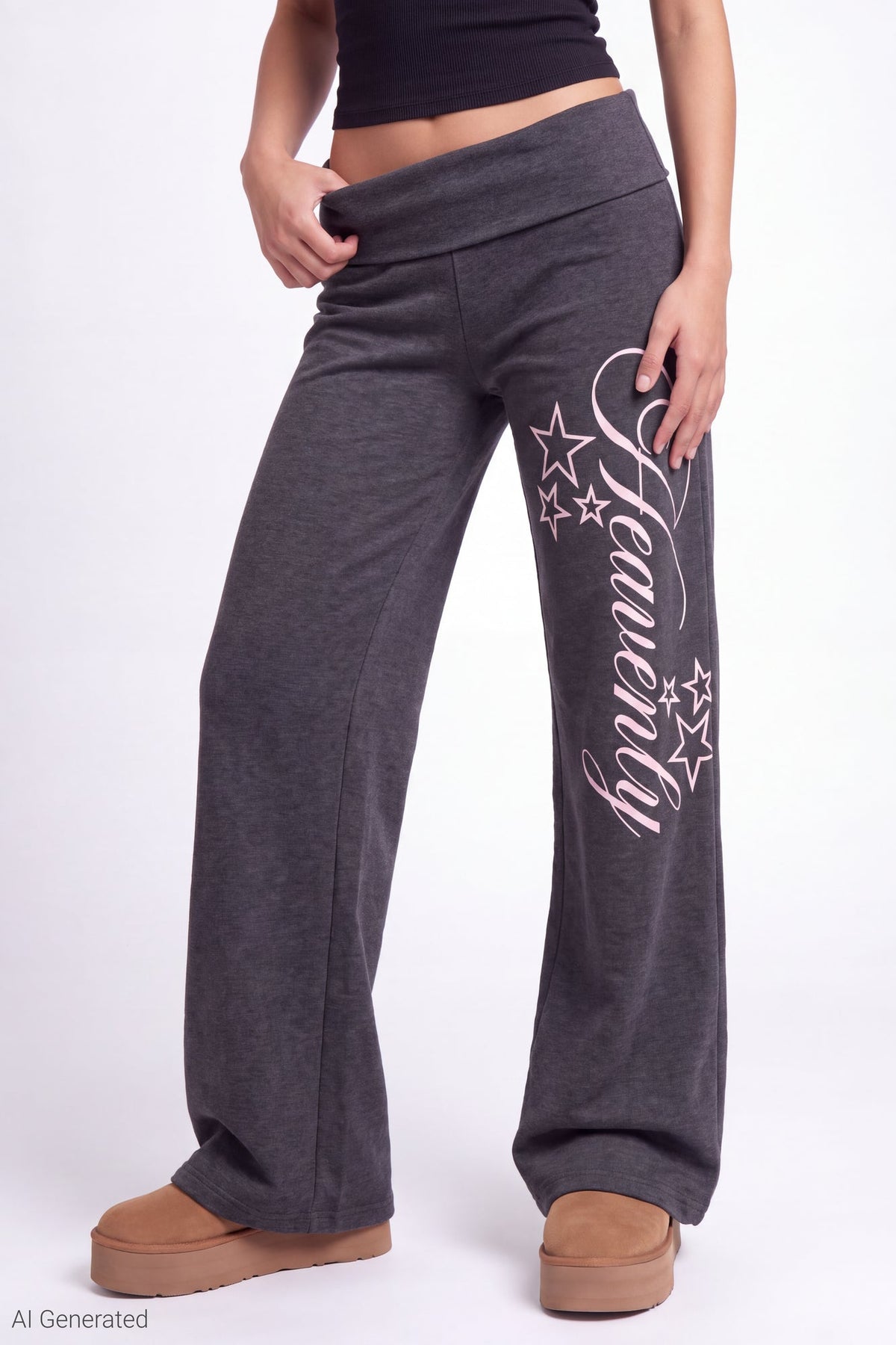Foldover Waist Pant