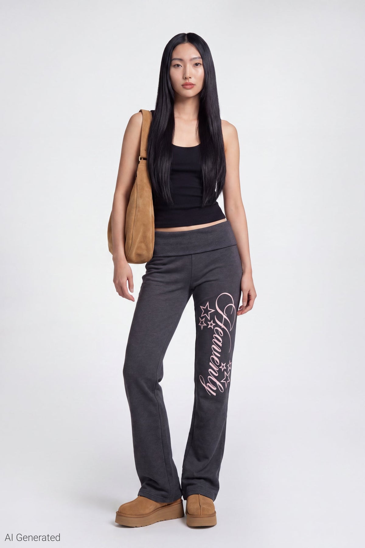 Foldover Waist Pant
