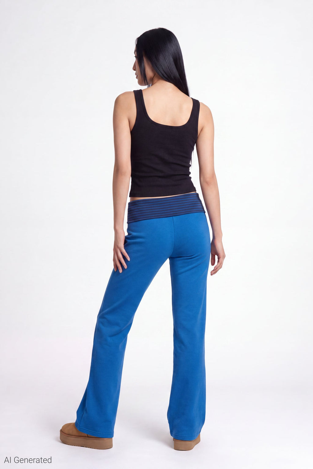 Foldover Waist Pant
