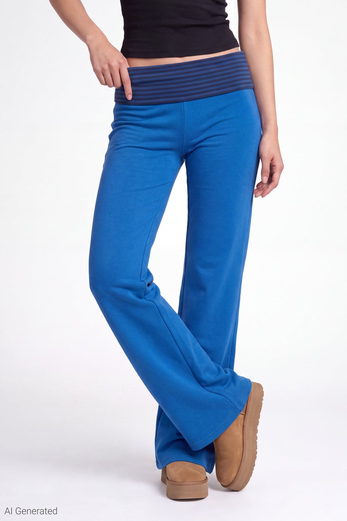 Foldover Waist Pant