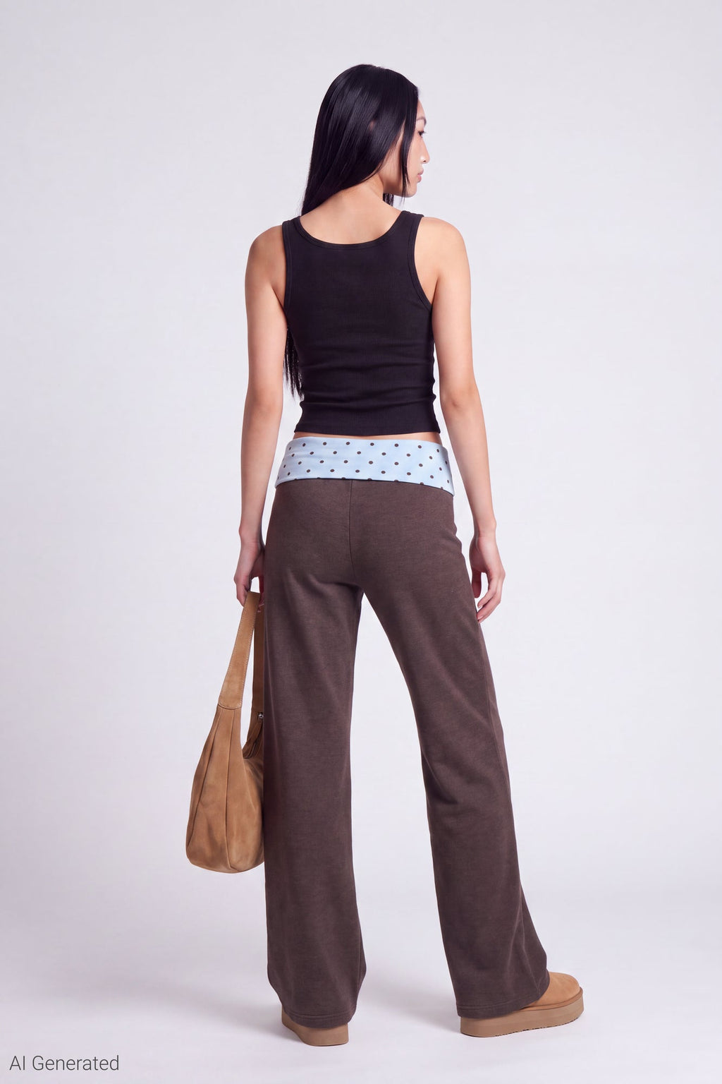 Foldover Waist Pant