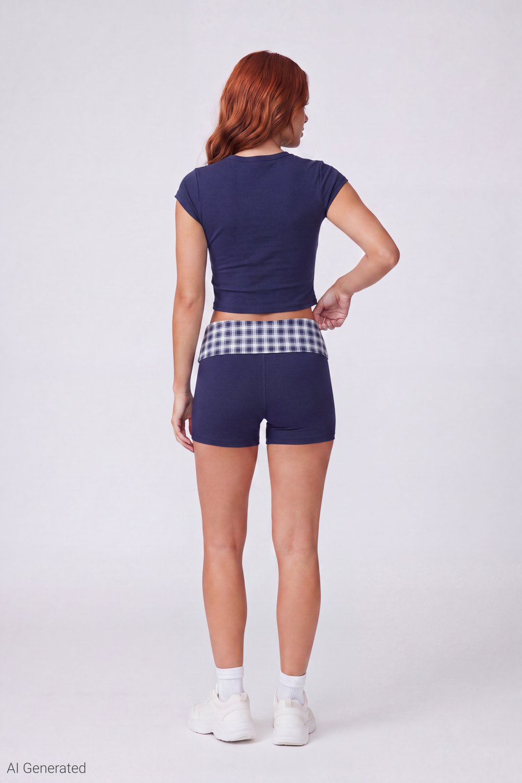 Foldover Waistband Shortie