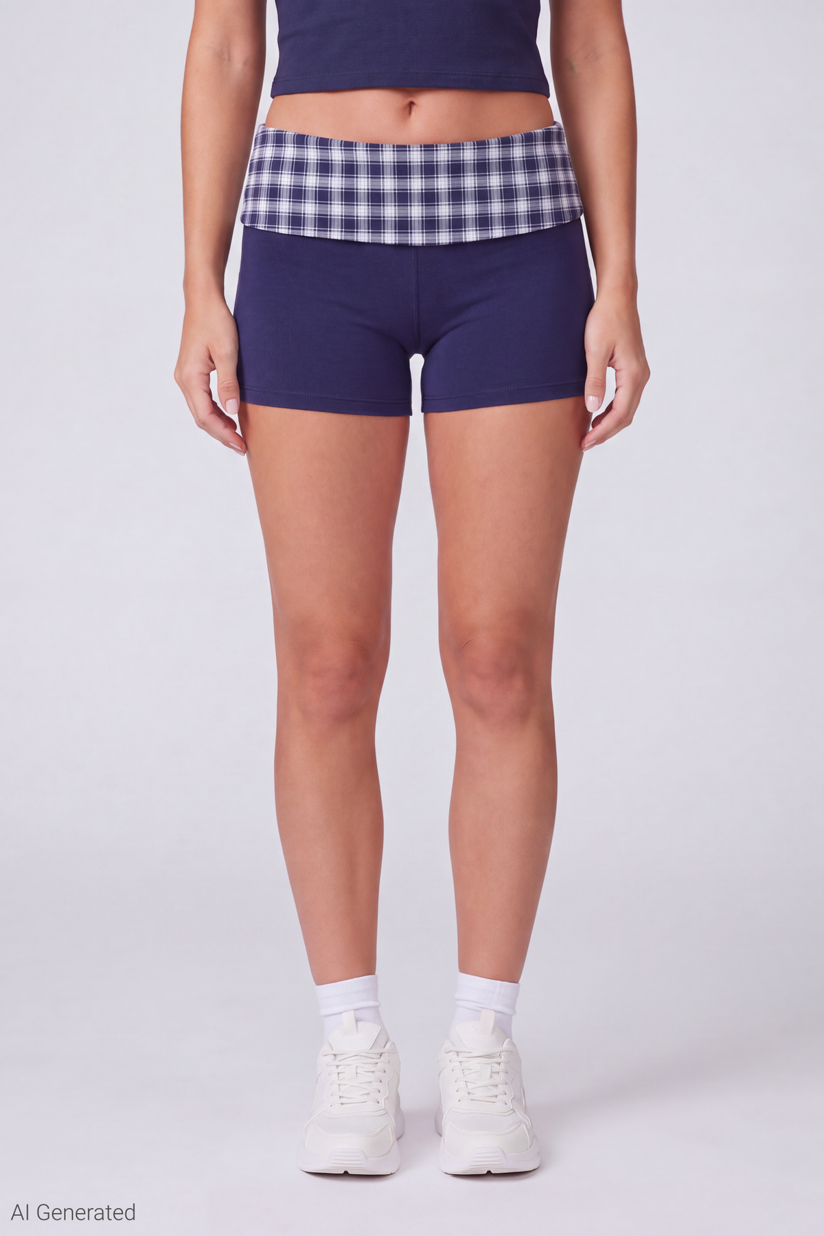 Foldover Waistband Shortie