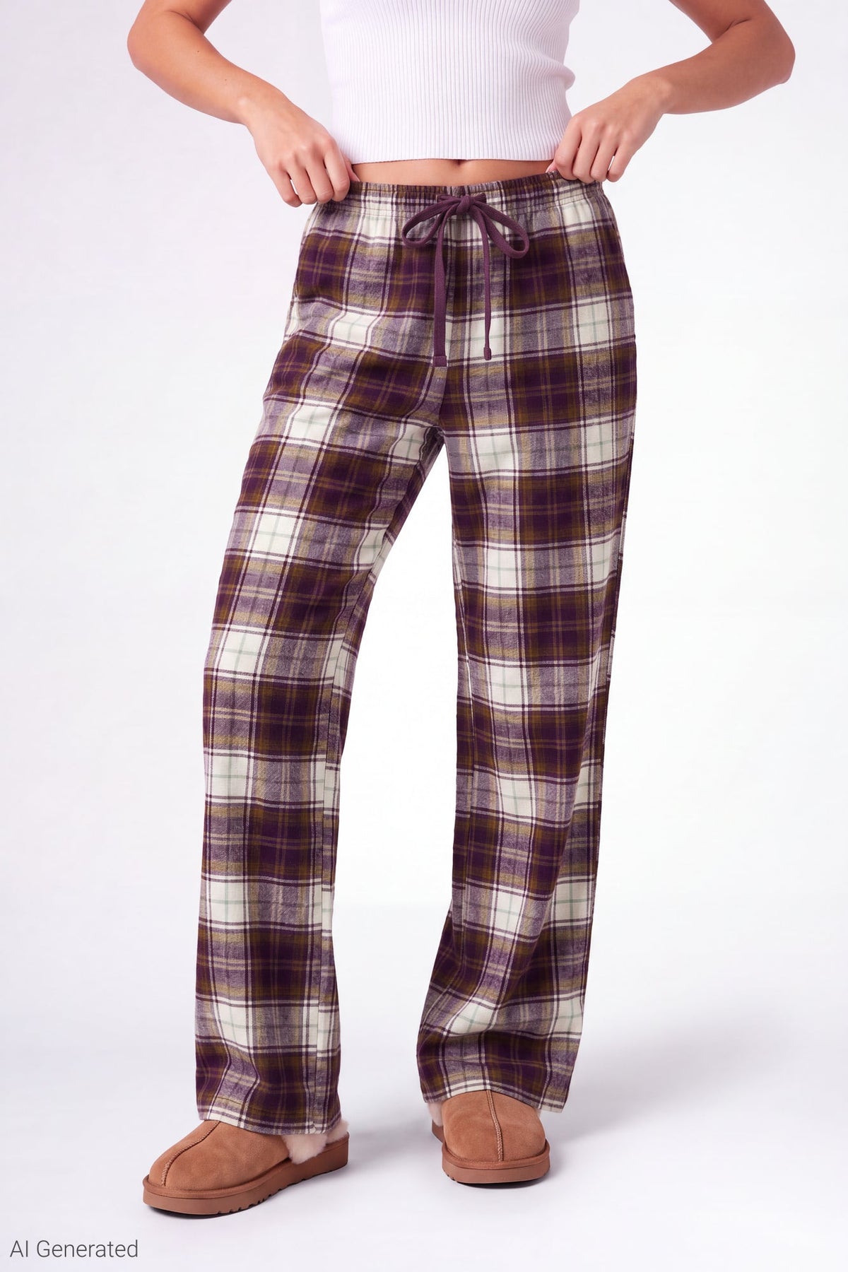 Plaid Flannel Pajama Pant