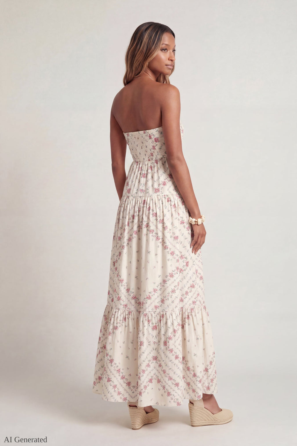 Sweetheart Strapless Maxi Dress