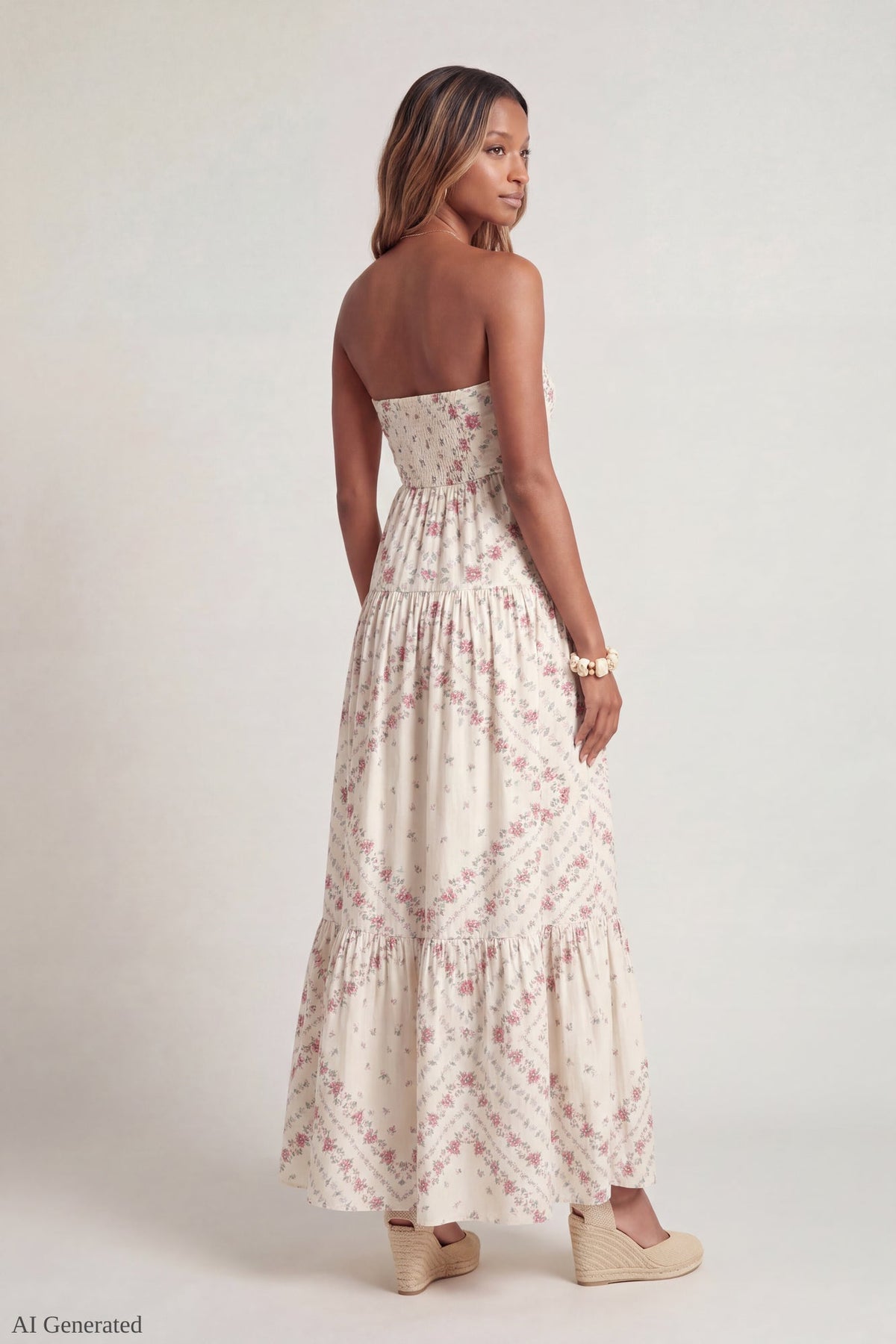 Sweetheart Strapless Maxi Dress