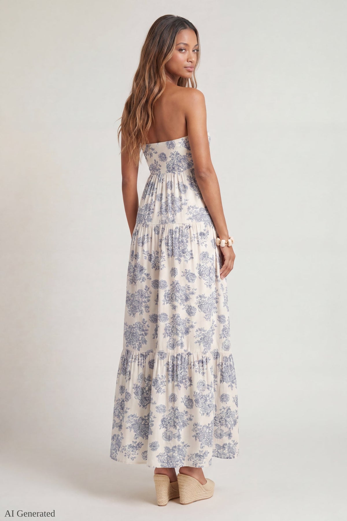 Sweetheart Strapless Maxi Dress
