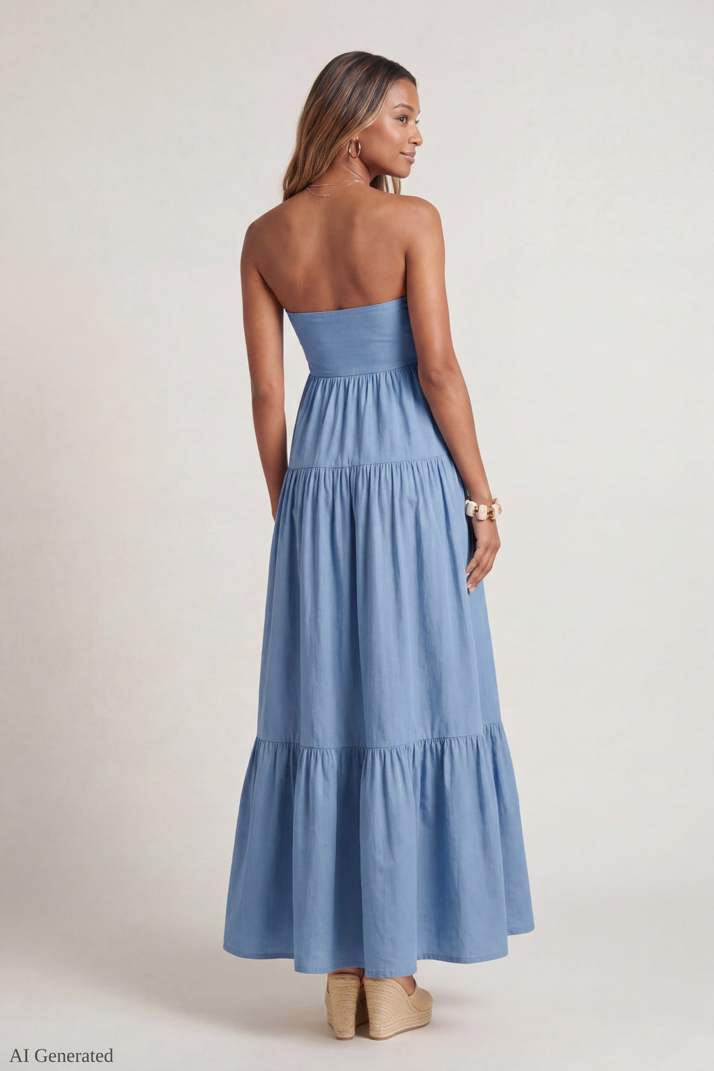 Sweetheart Strapless Maxi Dress