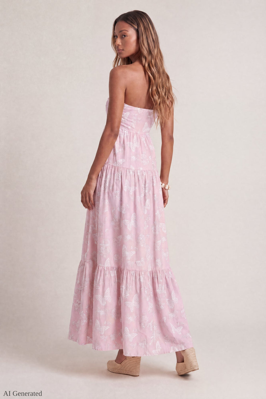 Sweetheart Strapless Maxi Dress