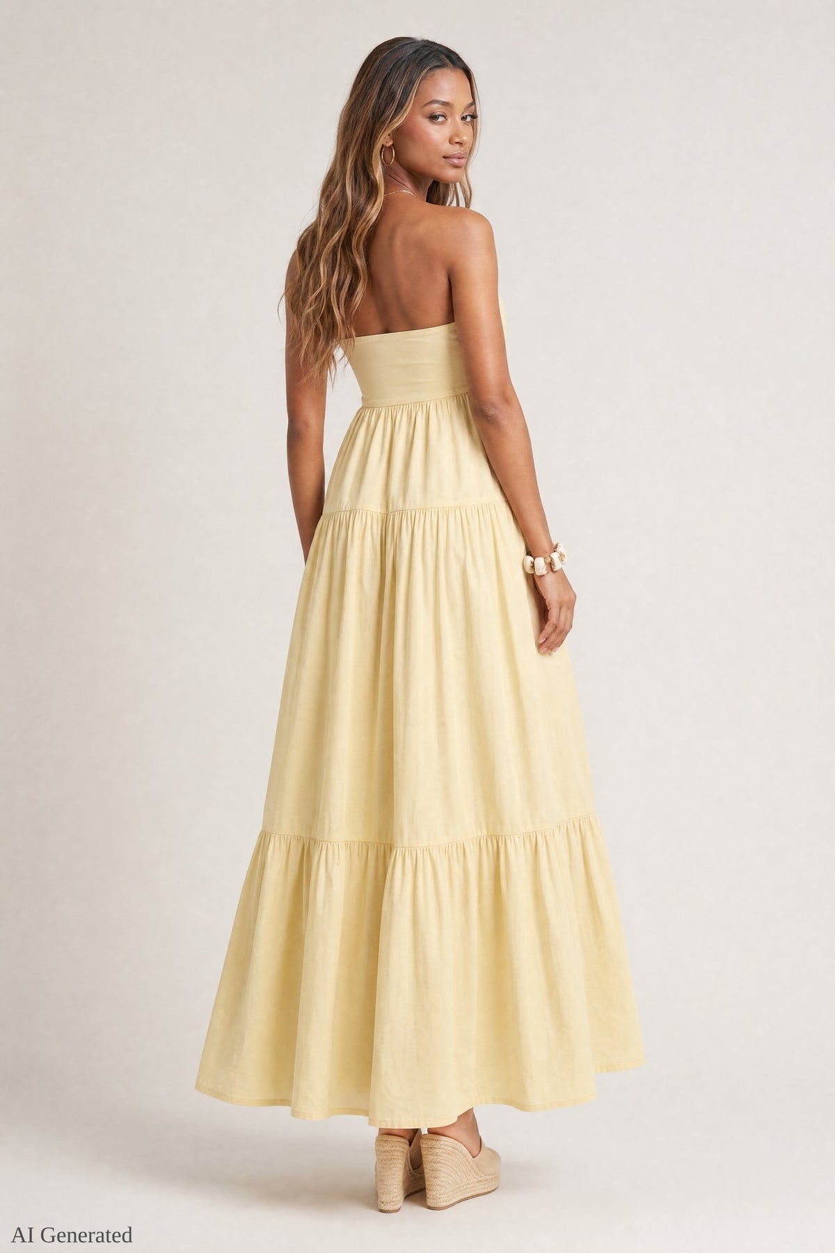 Sweetheart Strapless Maxi Dress