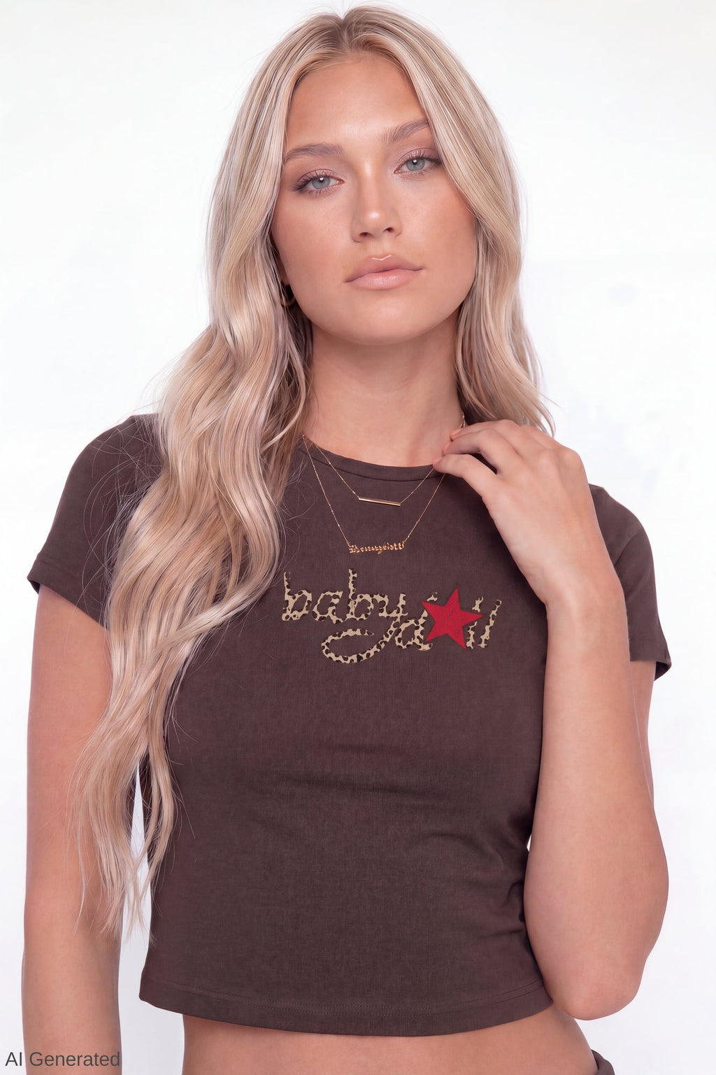 Graphic Baby Tee & Flare Legging Set
