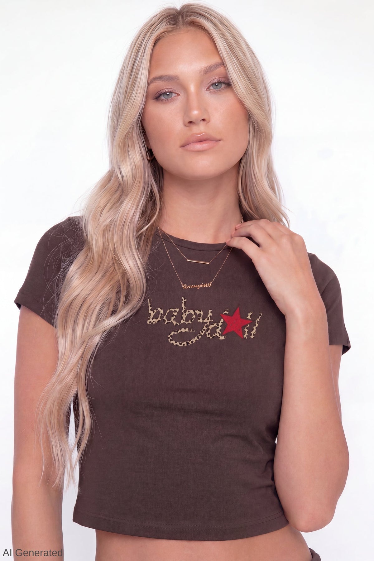 Graphic Baby Tee & Flare Legging Set