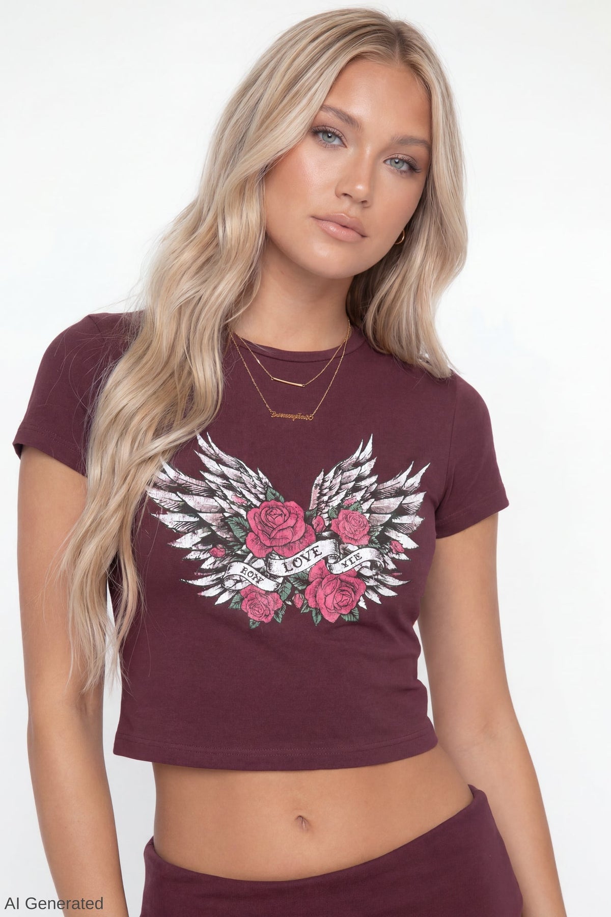 Graphic Baby Tee & Flare Legging Set