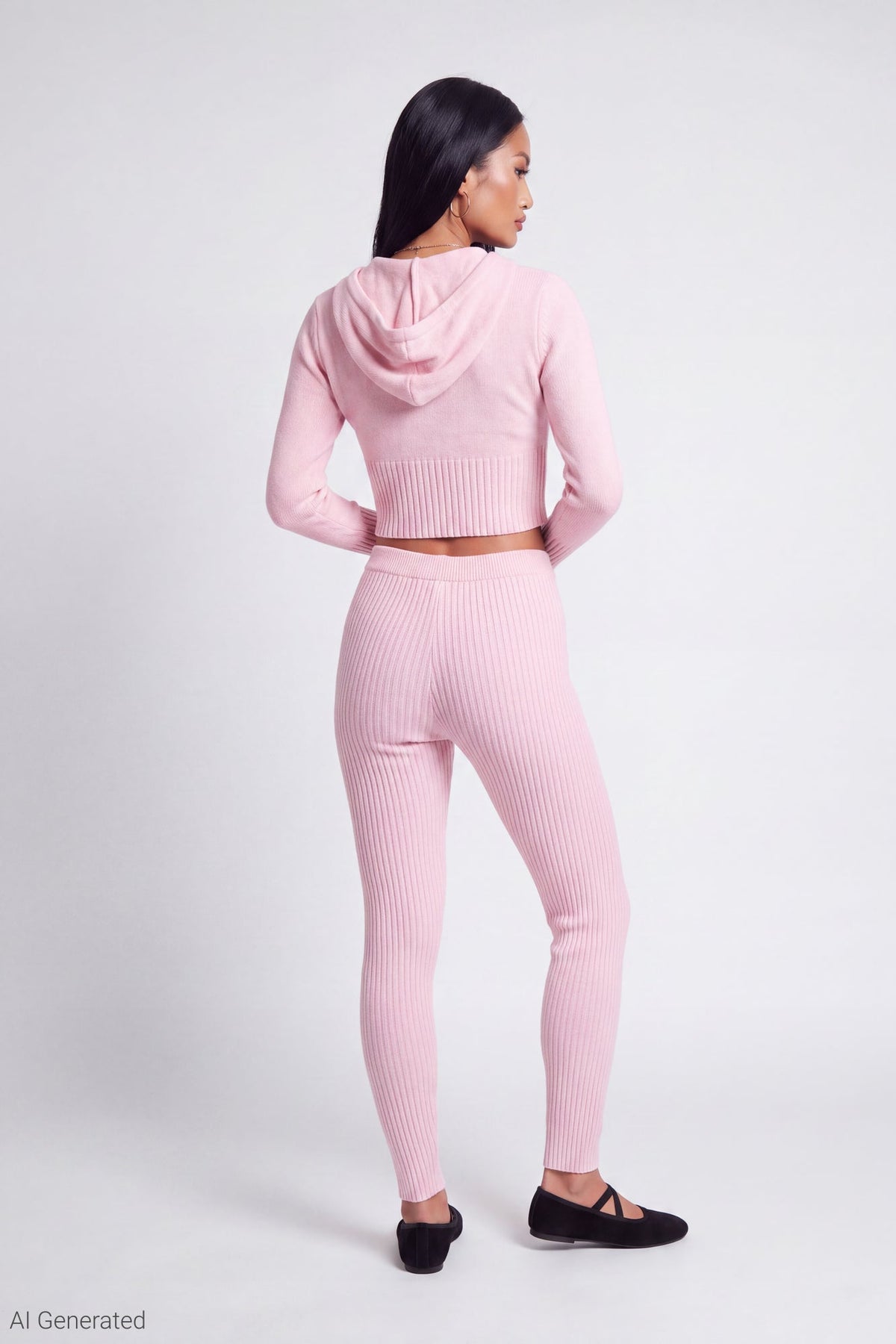 Zip-Up Sweater Hoodie