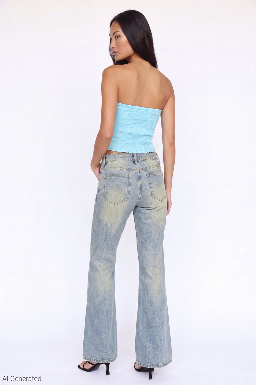 Summer Graphic Tube Top