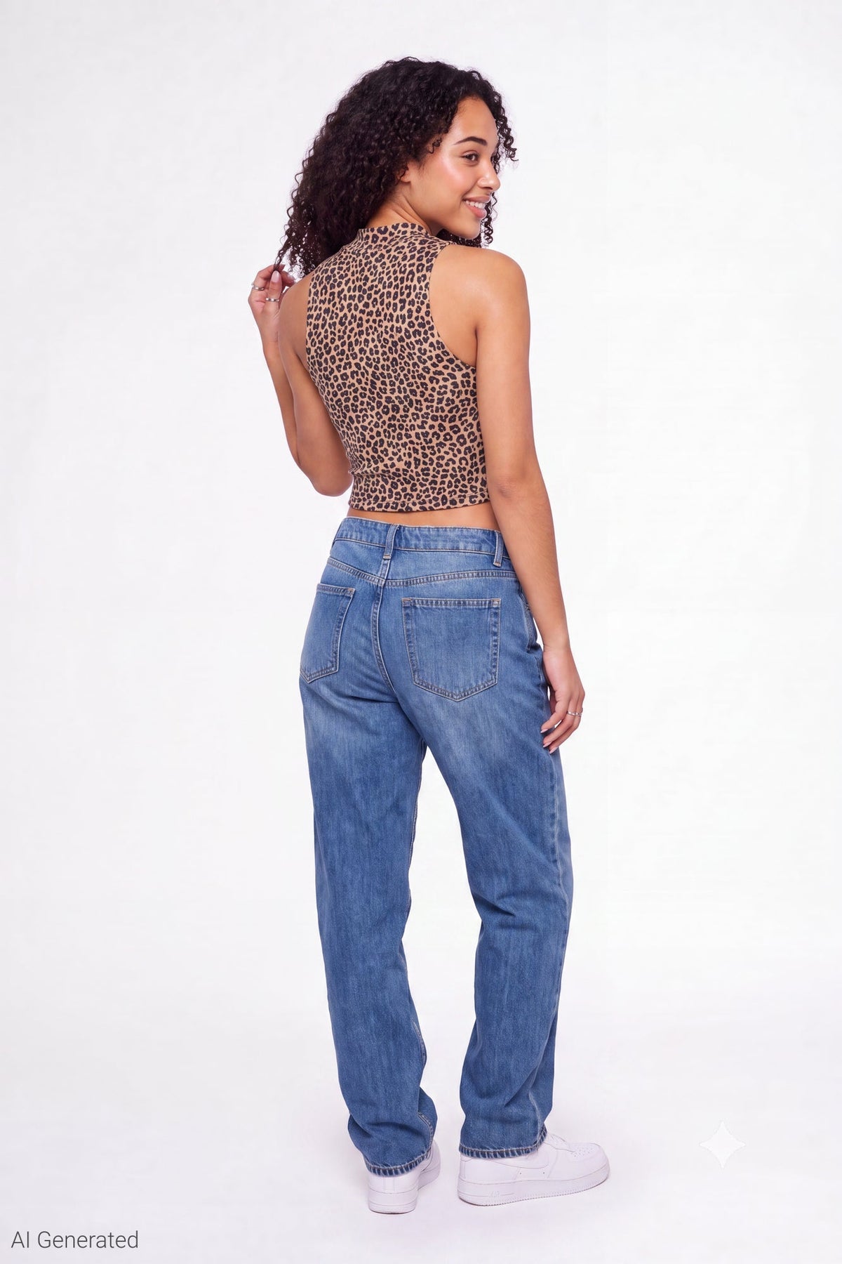 Ribbed Graphic Tank