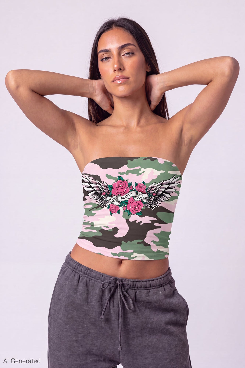 Graphic Tube Top