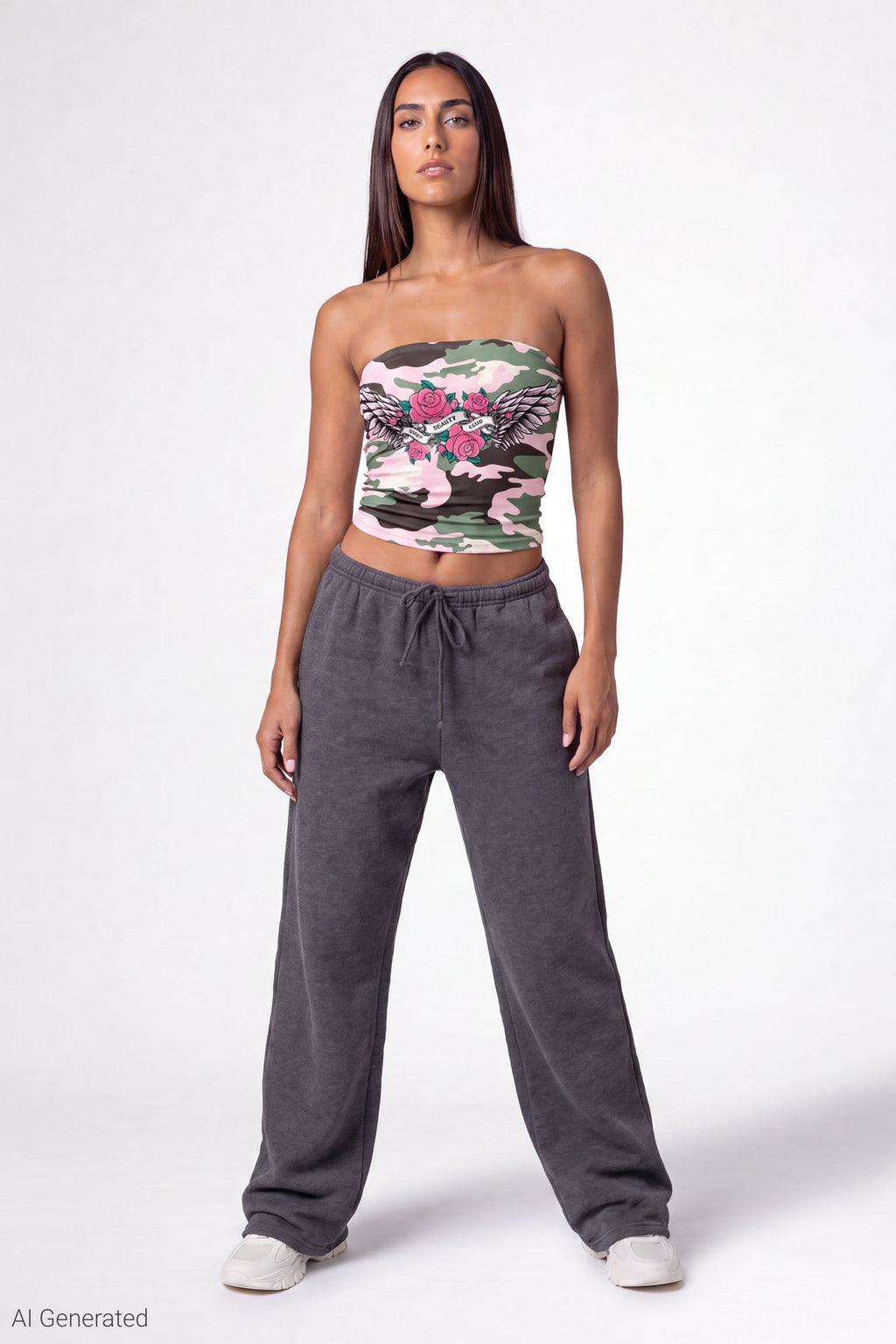 Graphic Tube Top