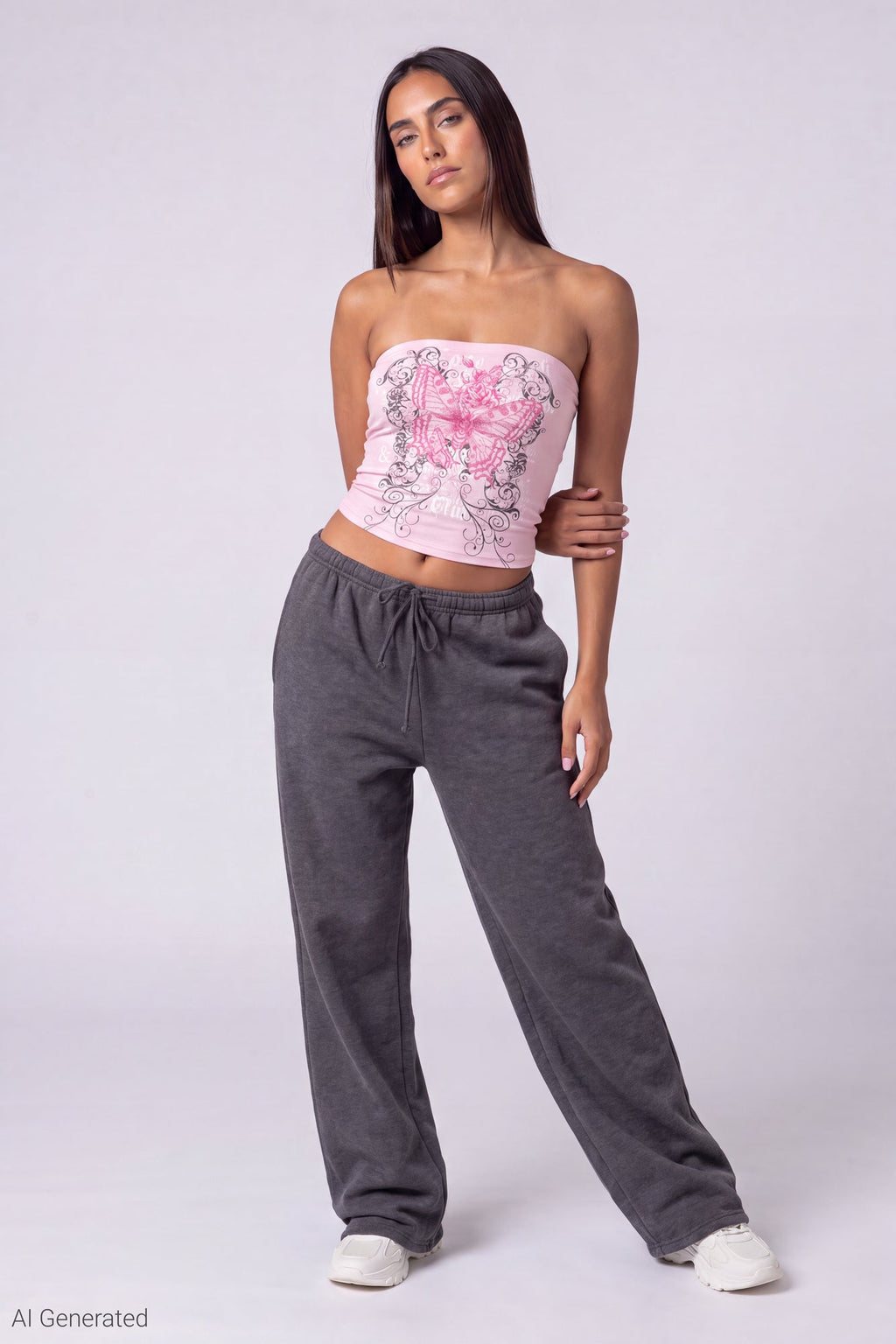 Graphic Tube Top