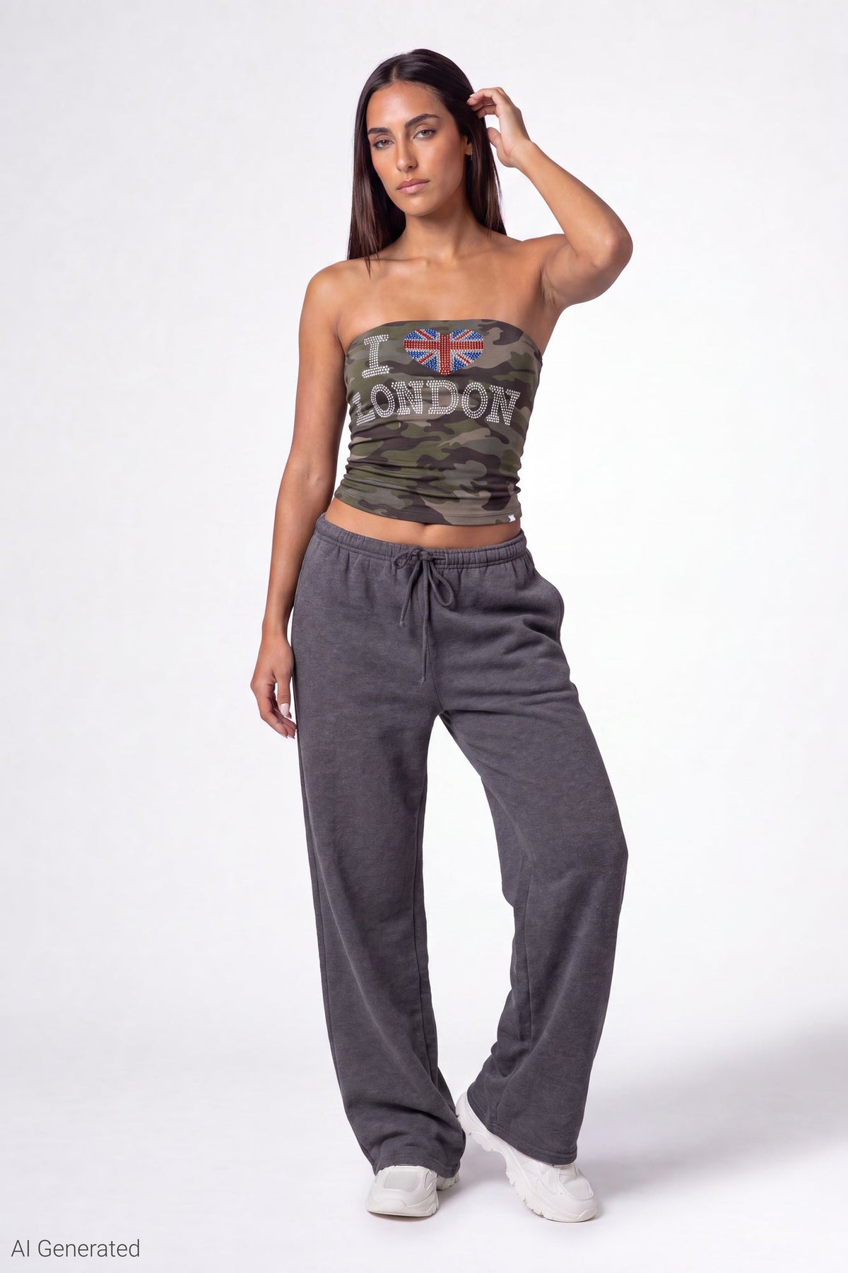 Graphic Tube Top