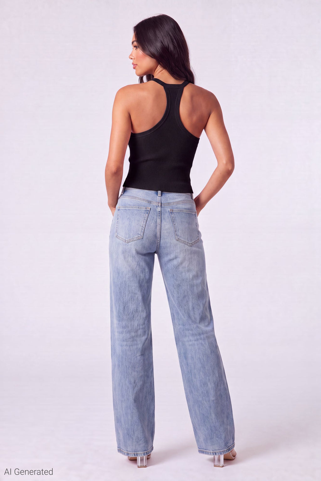 Ribbed Racerback Tank