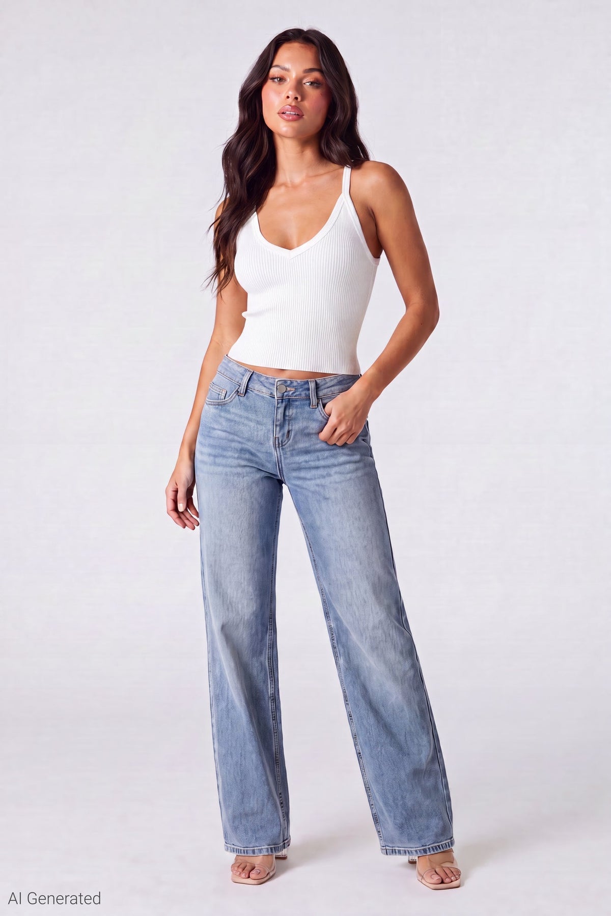 Ribbed Racerback Tank