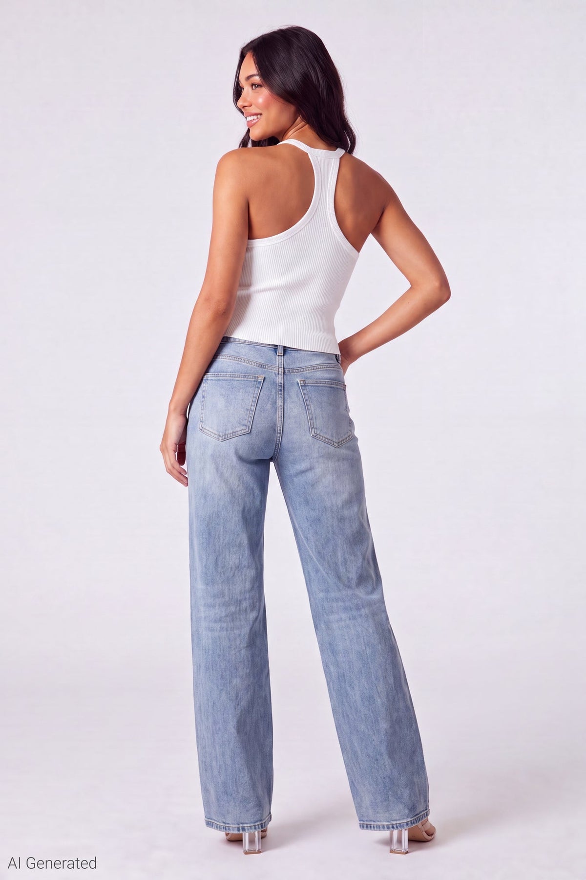 Ribbed Racerback Tank