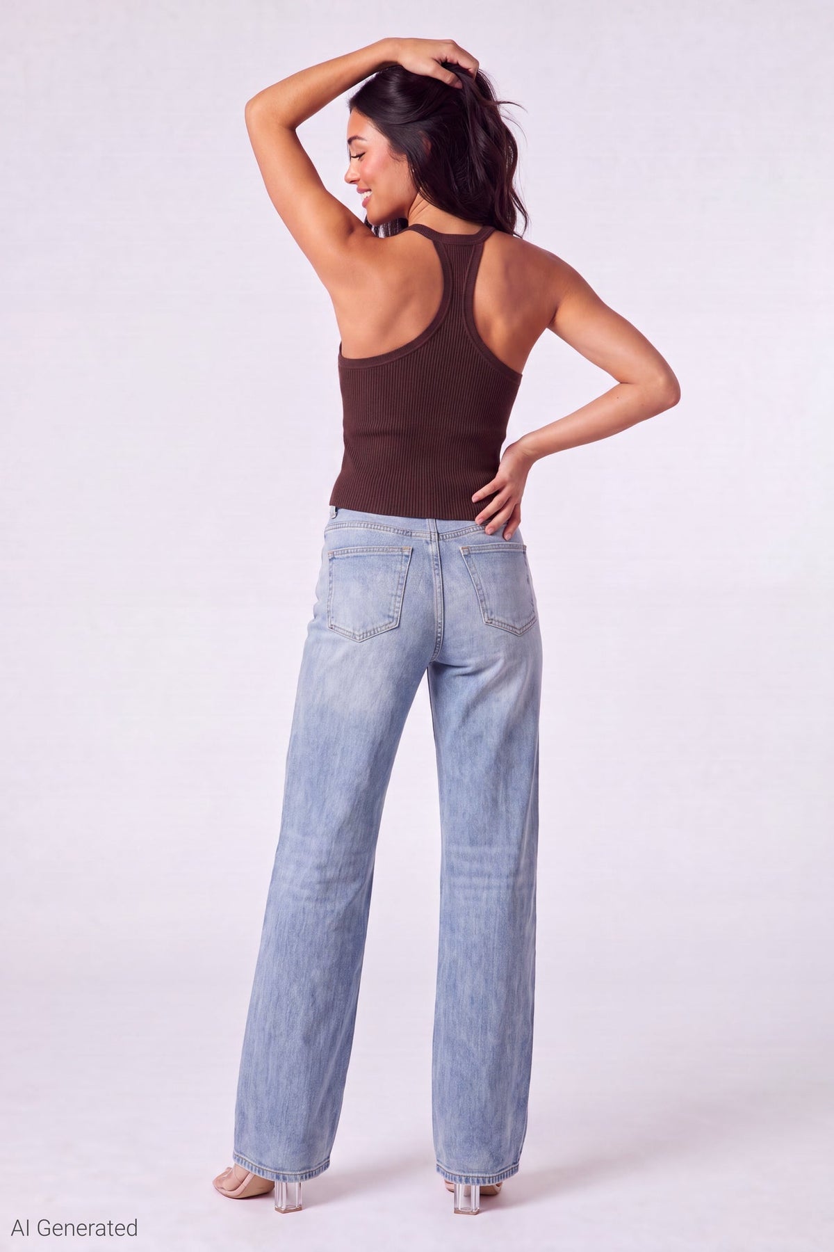 Ribbed Racerback Tank