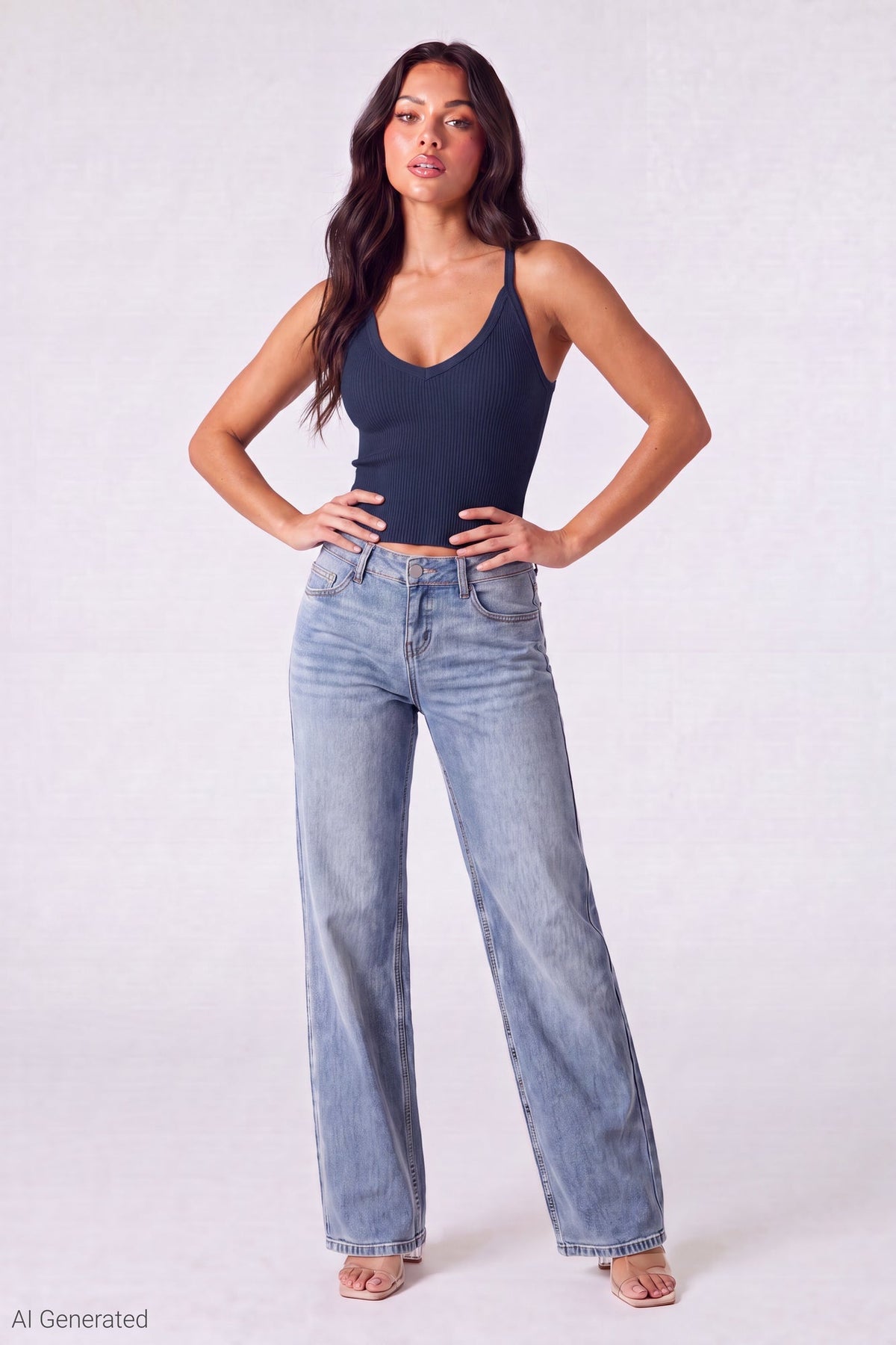 Ribbed Racerback Tank