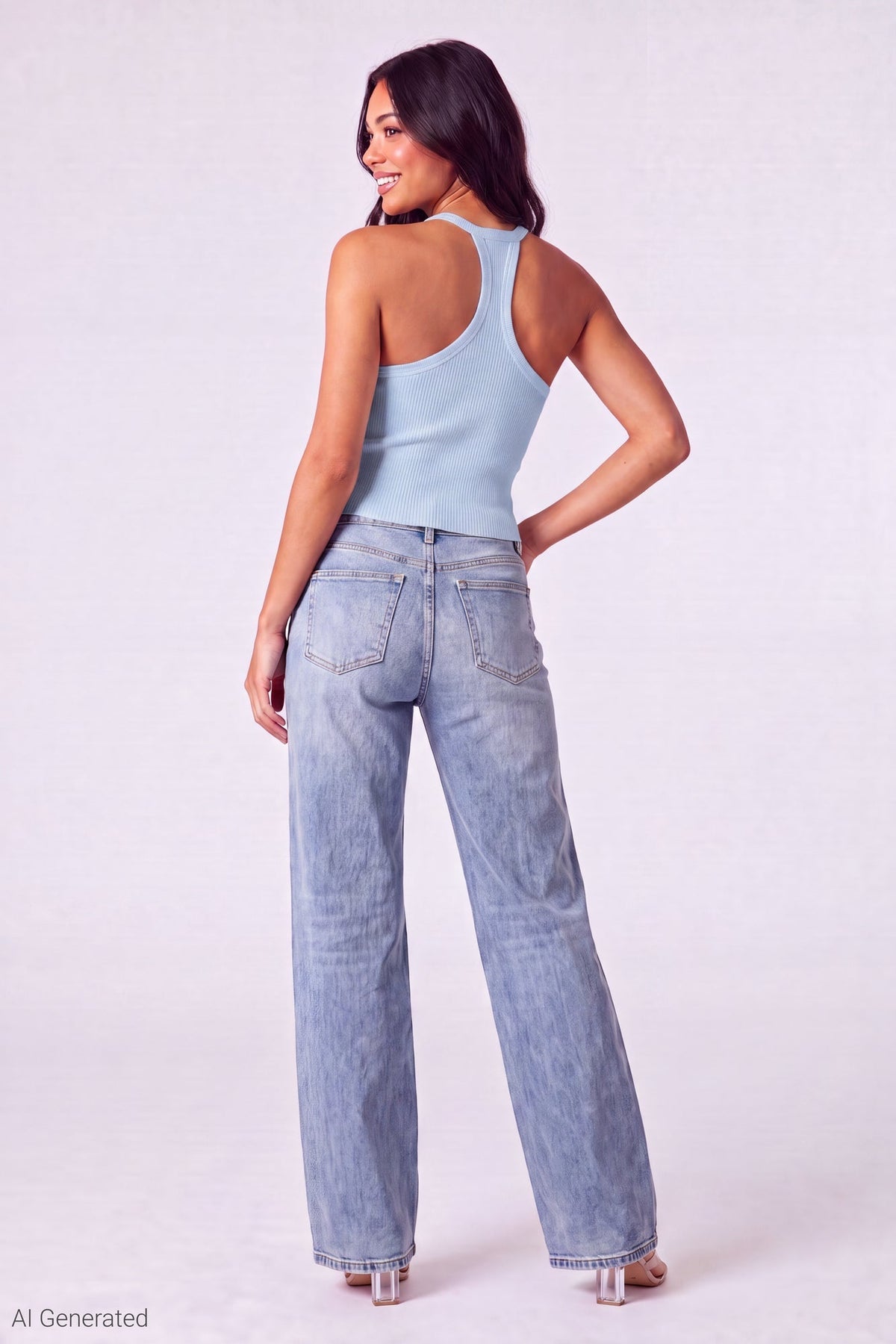 Ribbed Racerback Tank