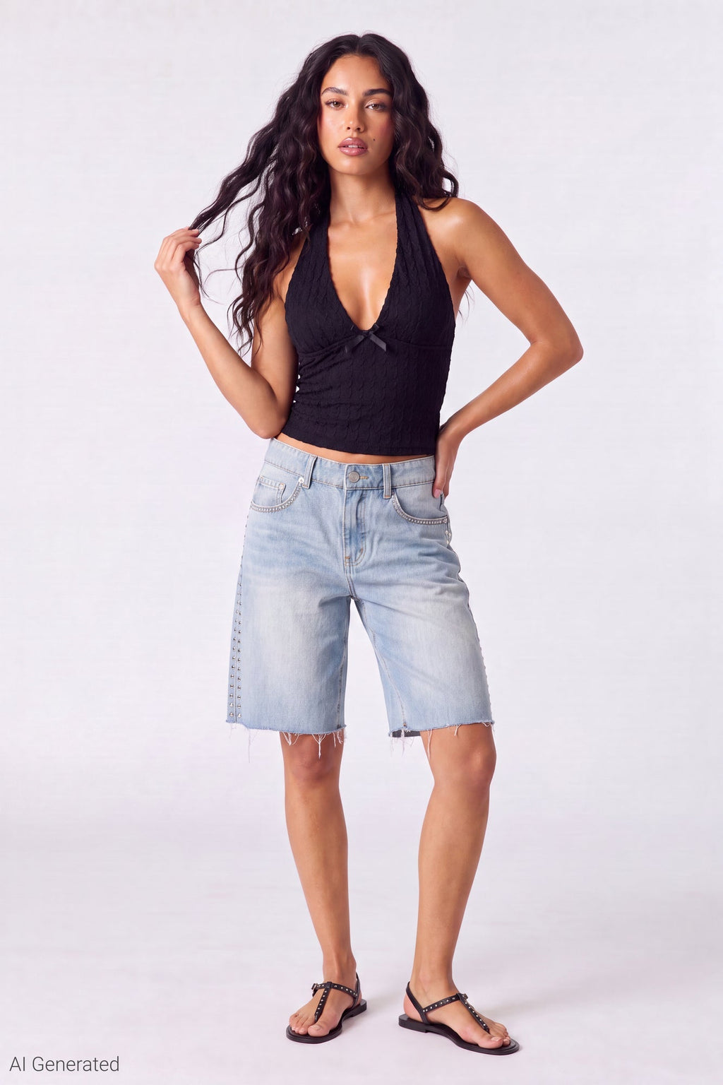 Lace Halter Top